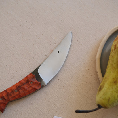 POISSON • Couteau enfant noyer & padouk