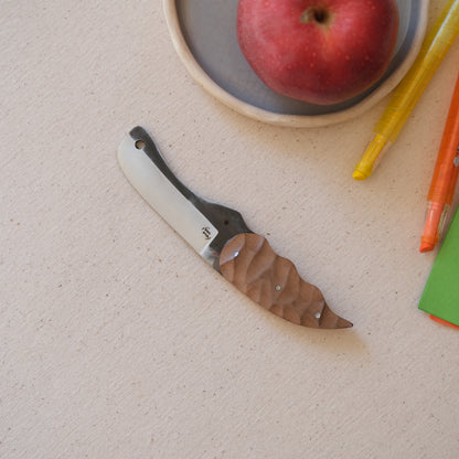 CROCO • Couteau enfant noyer & érable