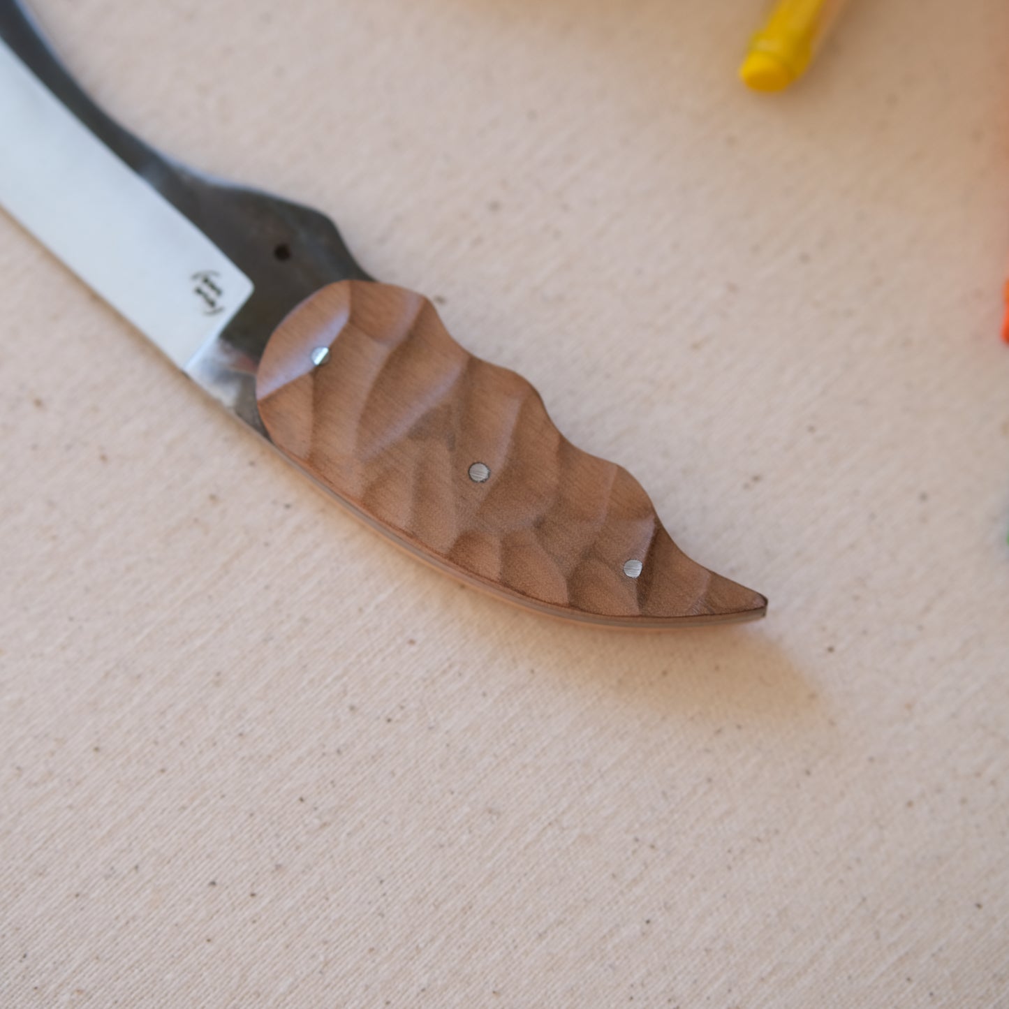 CROCO • Couteau enfant noyer & érable