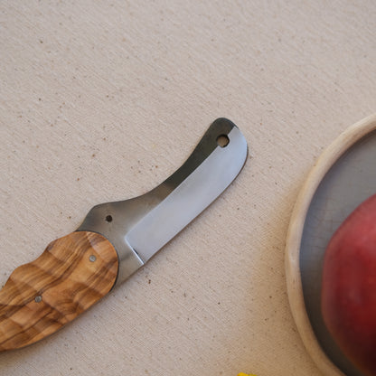 CROCO • Couteau enfant padouk & oliver