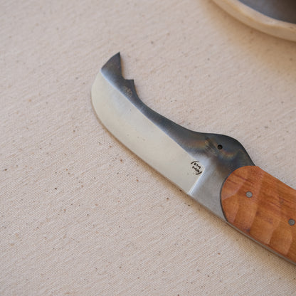 RHINO • Couteau enfant poirier & noyer