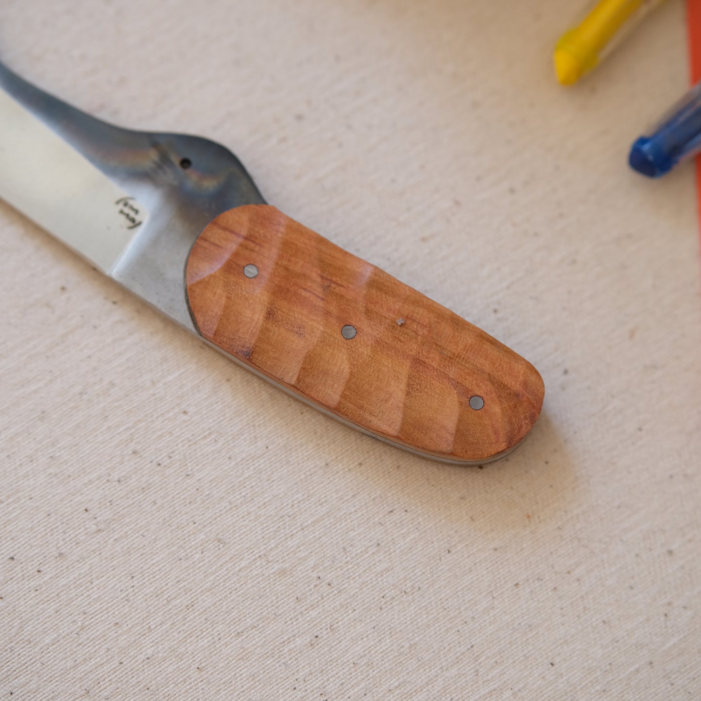 RHINO • Couteau enfant poirier & noyer