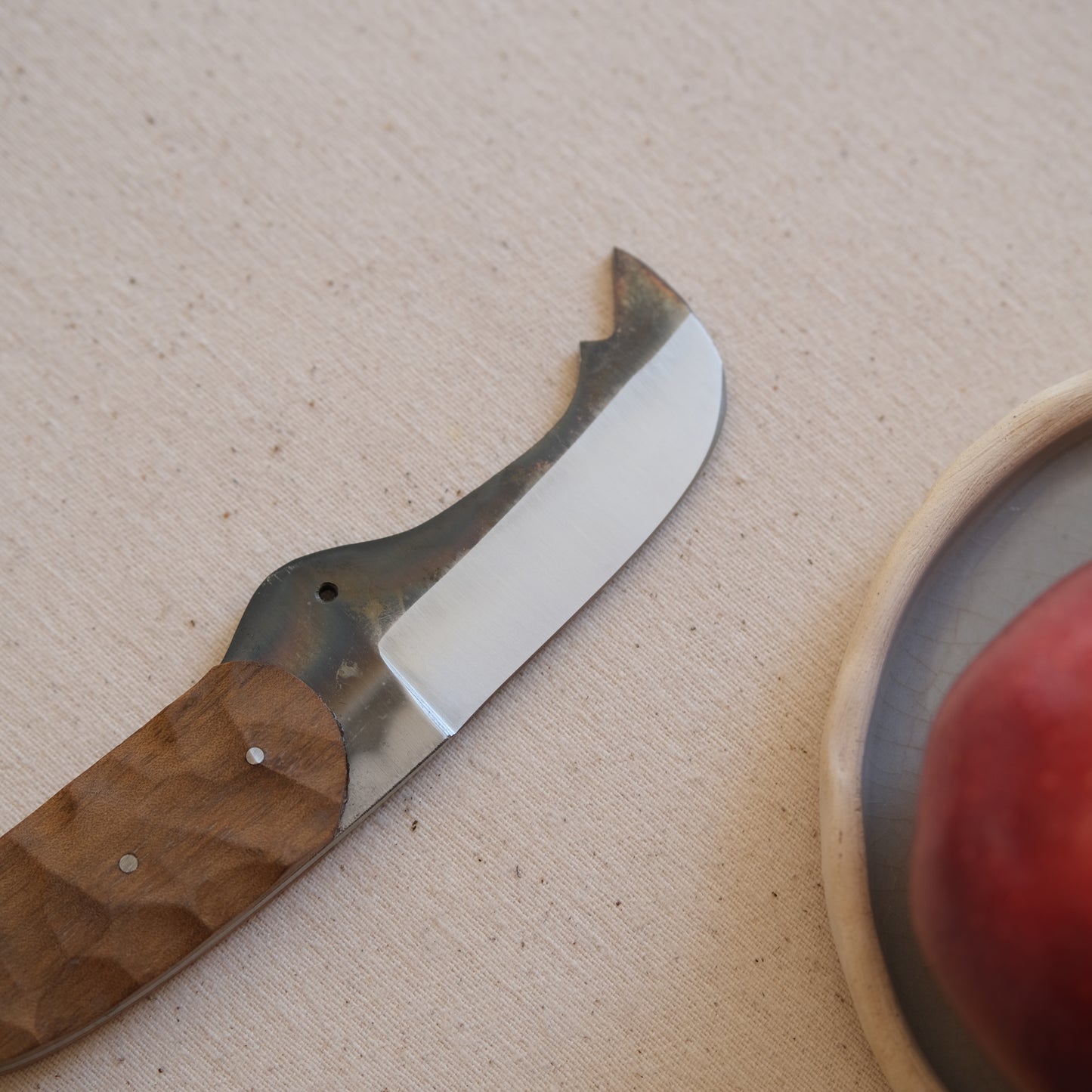 RHINO • Couteau enfant poirier & noyer