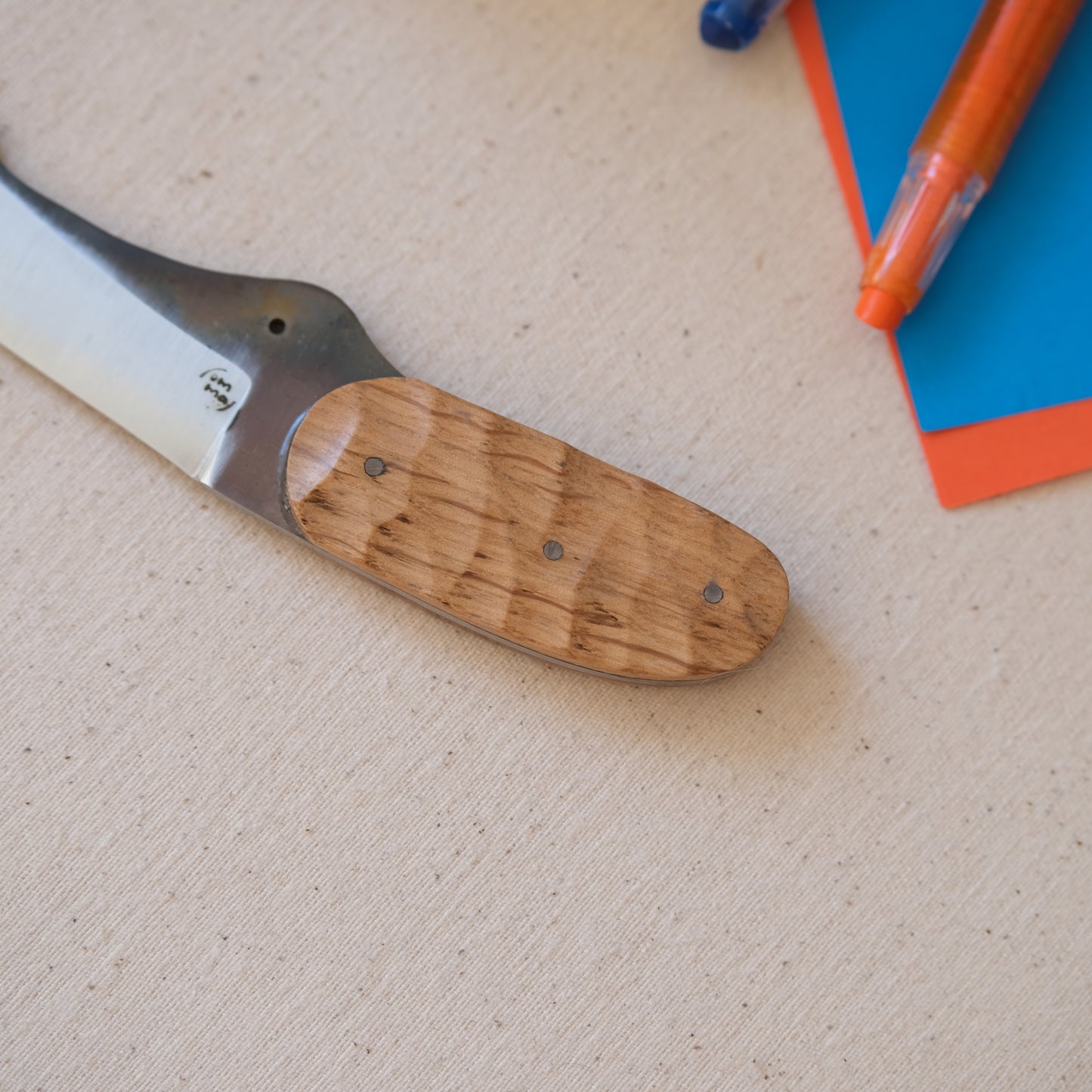 RHINO • Couteau enfant chêne & noyer