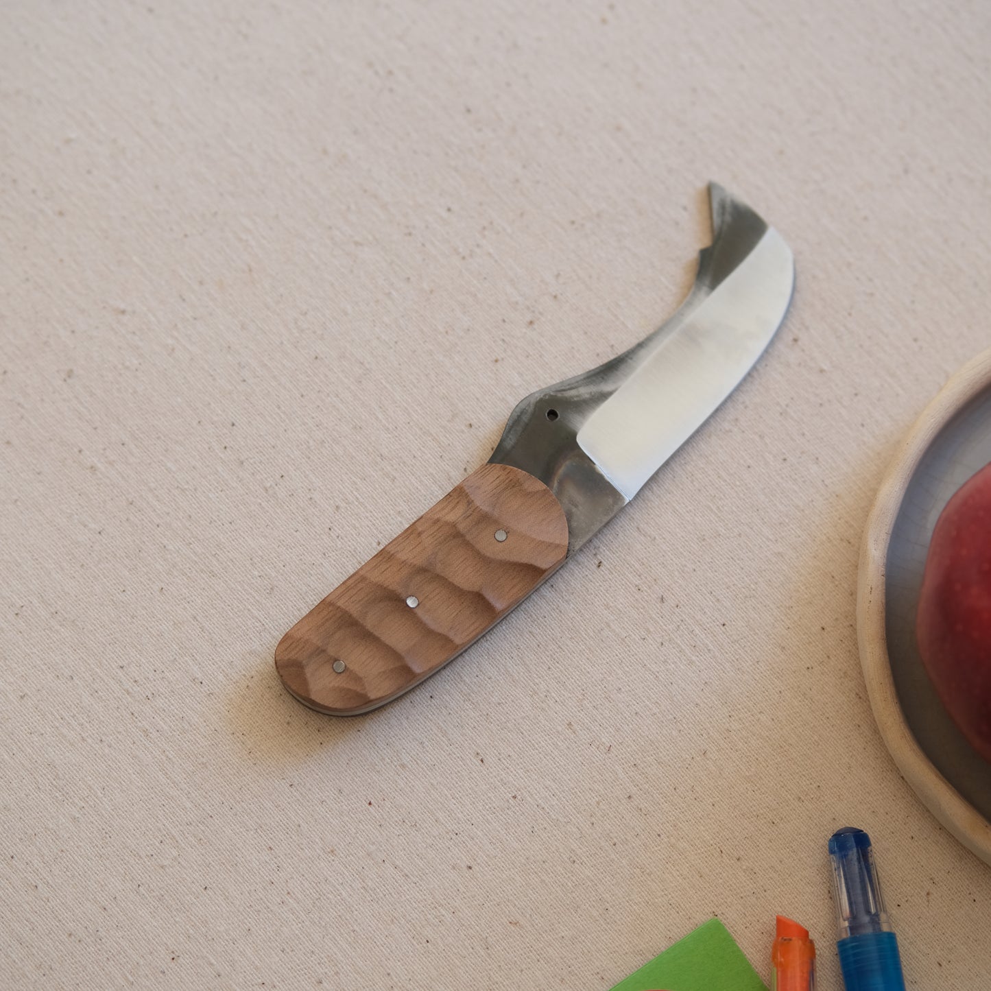 RHINO • Couteau enfant wengé & noyer