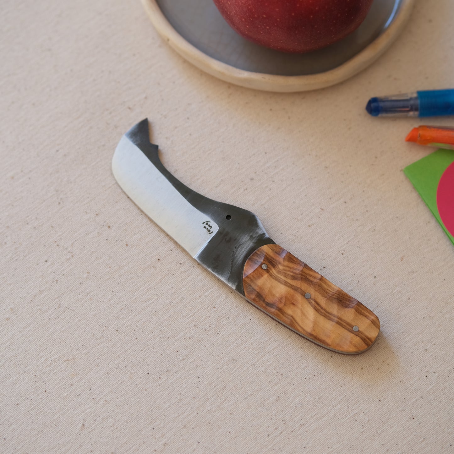 RHINO • Couteau enfant olivier & amarante