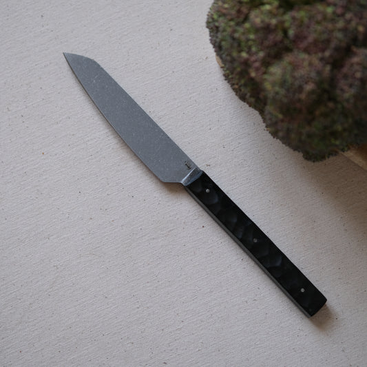 YOLISA MINI • COUTEAU D'OFFICE ÉBÈNE TEXTURÉ