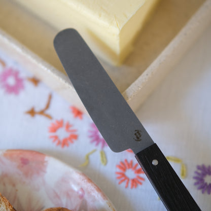 BOTO • COUTEAU À BEURRE PLAT WENGÉ SW