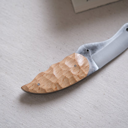 CROCO • Couteau enfant bambou et hêtre