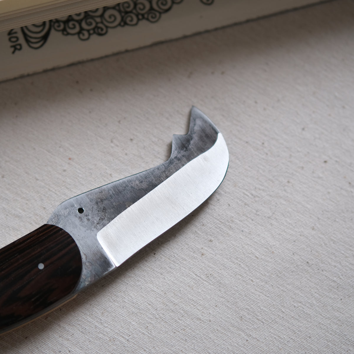 RHINO • Couteau enfant marronnier et wengé