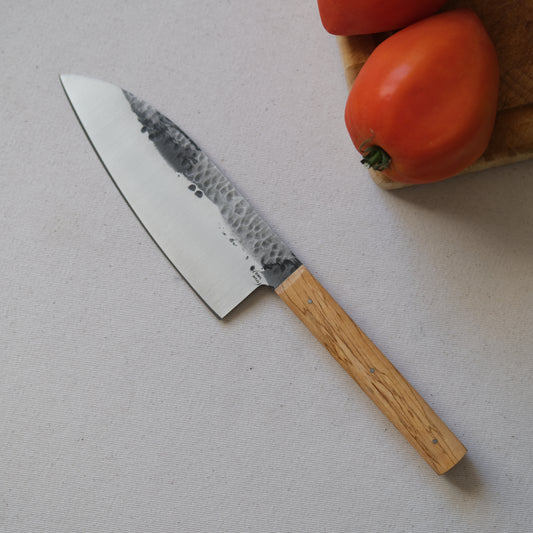 NALMADA • COUTEAU DE CUISINE HÊTRE ÉCHAUFFÉ