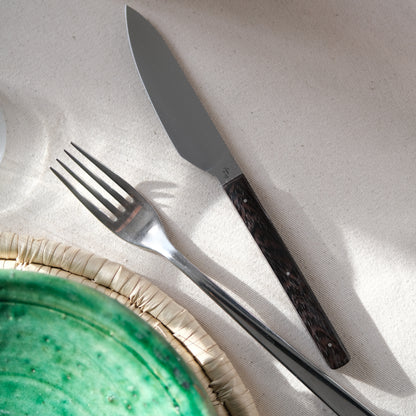 SIKSA • COUTEAU DE TABLE WENGÉ