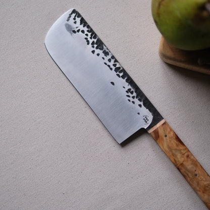 YACHE • COUTEAU DE CUISINE MARRONNIER ÉCHAUFFÉ