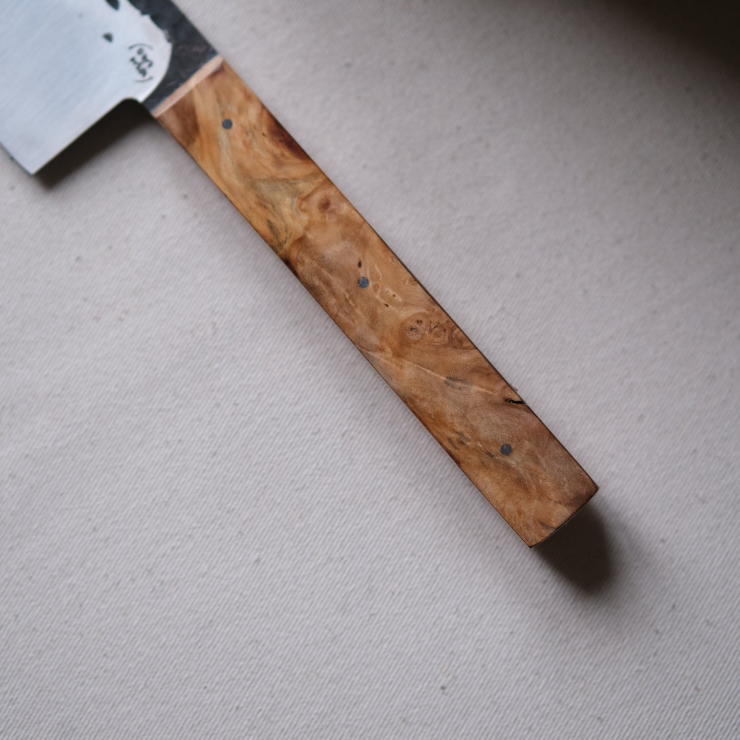 YACHE • COUTEAU DE CUISINE MARRONNIER ÉCHAUFFÉ