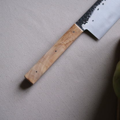 YACHE • COUTEAU DE CUISINE MARRONNIER ÉCHAUFFÉ