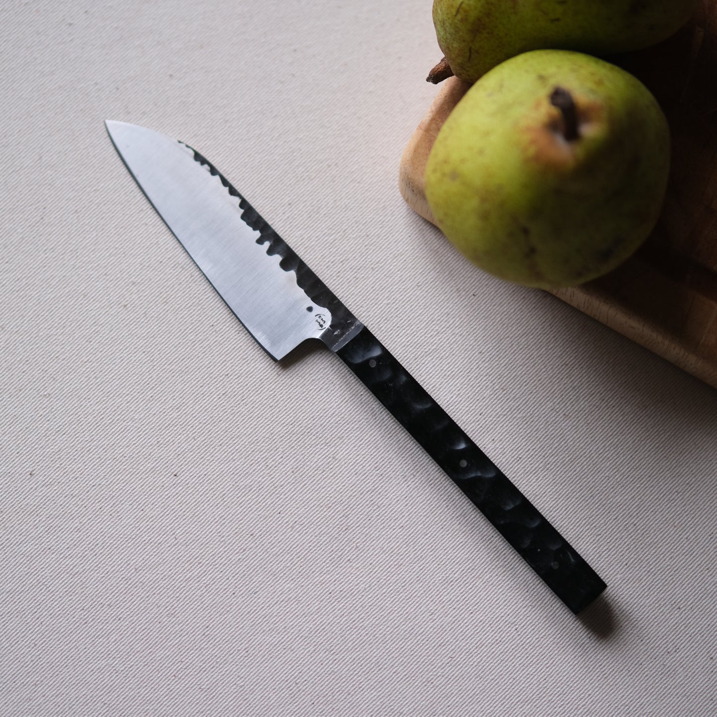 NALMADA MINI • COUTEAU D'OFFICE ÉBÈNE TEXTURÉ