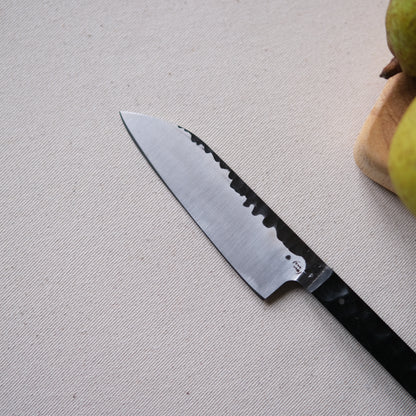 NALMADA MINI • COUTEAU D'OFFICE ÉBÈNE TEXTURÉ