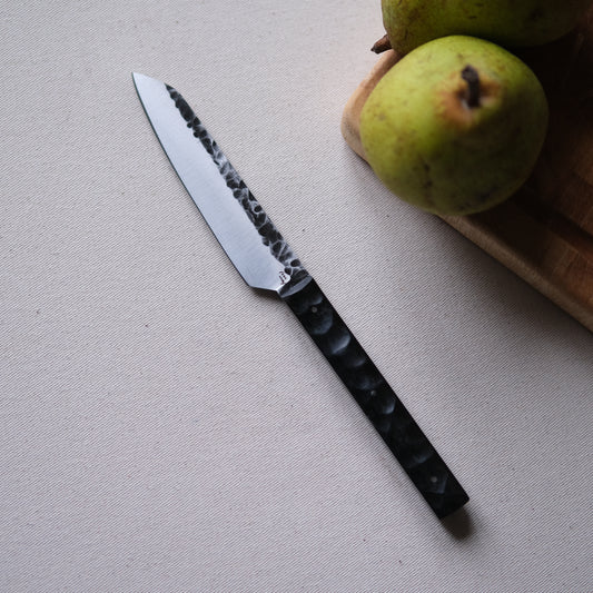 YOLISA MINI • COUTEAU D'OFFICE ÉBÈNE TEXTURÉ