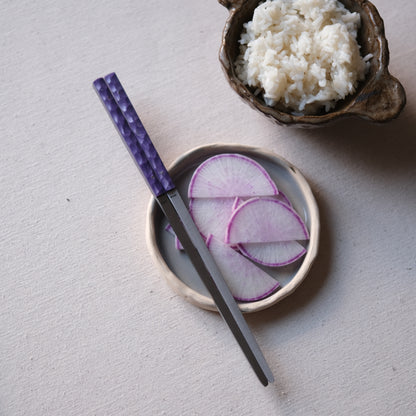 ONNI • BAGUETTES VIOLETTES TEXTURÉES