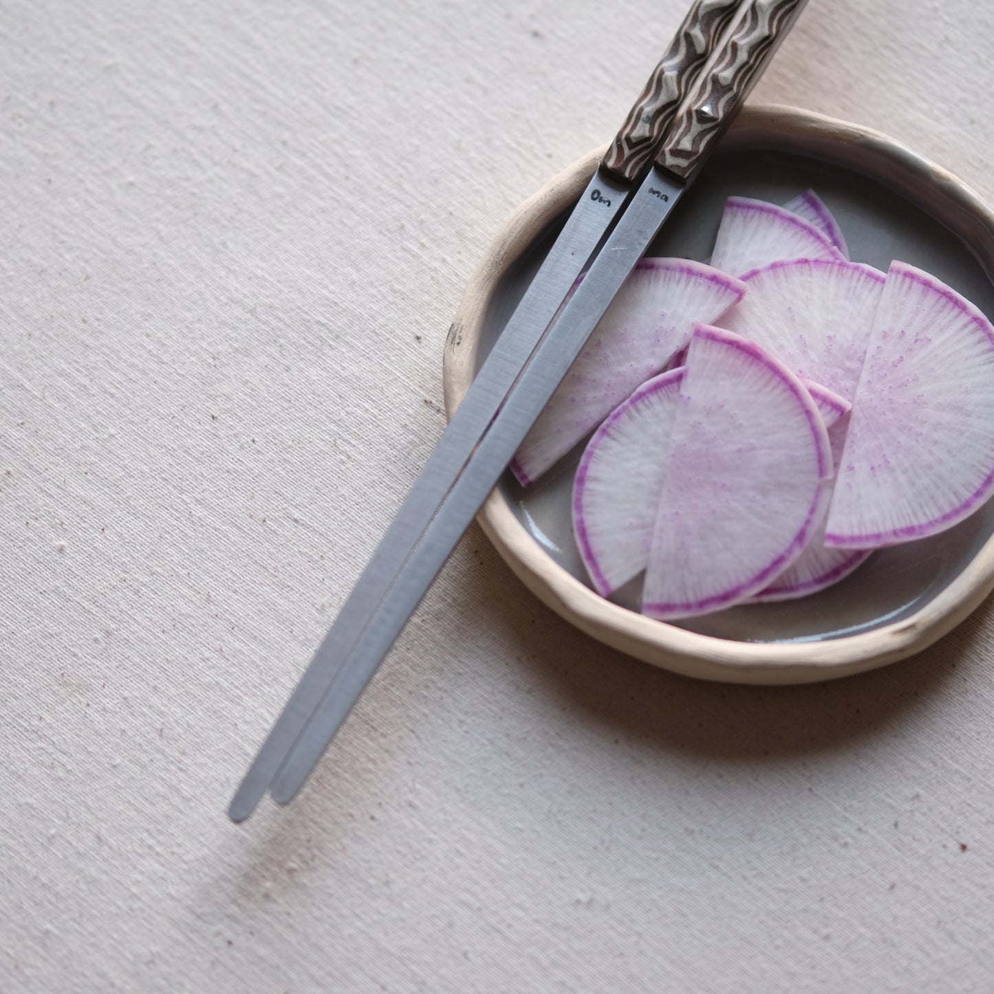 ONNI • BAGUETTES MARBRÉES BEIGE MARRON