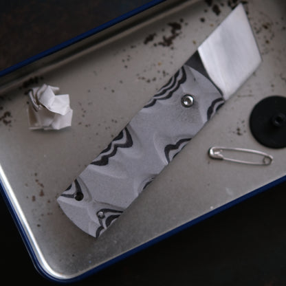 SUNBAE • CUTTER PLIANT ANTHRACITE & MARRON