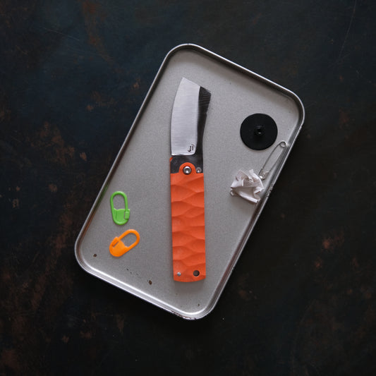 CHINGU • COUTEAU DE POCHE CAMO ORANGE