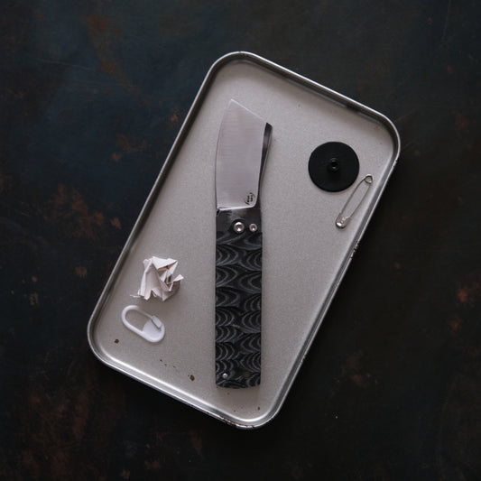 CHINGU • COUTEAU DE POCHE NOIR