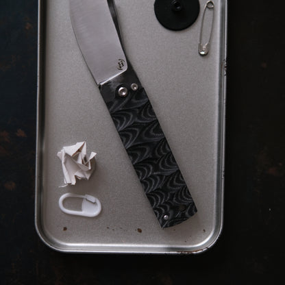 CHINGU • COUTEAU DE POCHE NOIR