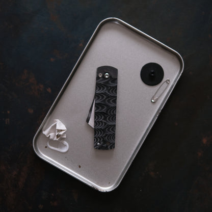 CHINGU • COUTEAU DE POCHE NOIR