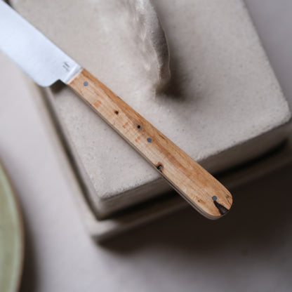 BOTO • COUTEAU À BEURRE HÊTRE ÉCHAUFFÉ