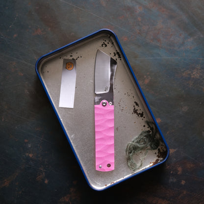 CHINGU • COUTEAU DE POCHE ROSE