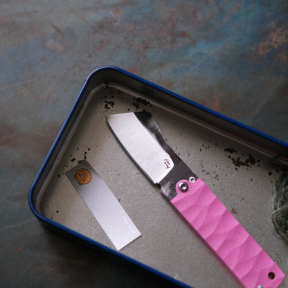 CHINGU • COUTEAU DE POCHE ROSE