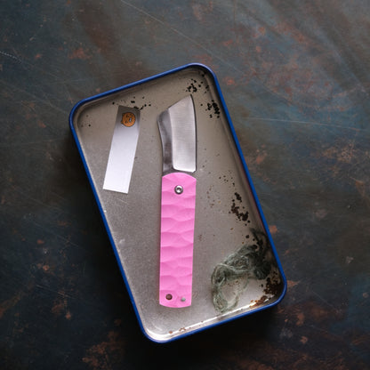 CHINGU • COUTEAU DE POCHE ROSE