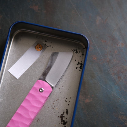 CHINGU • COUTEAU DE POCHE ROSE