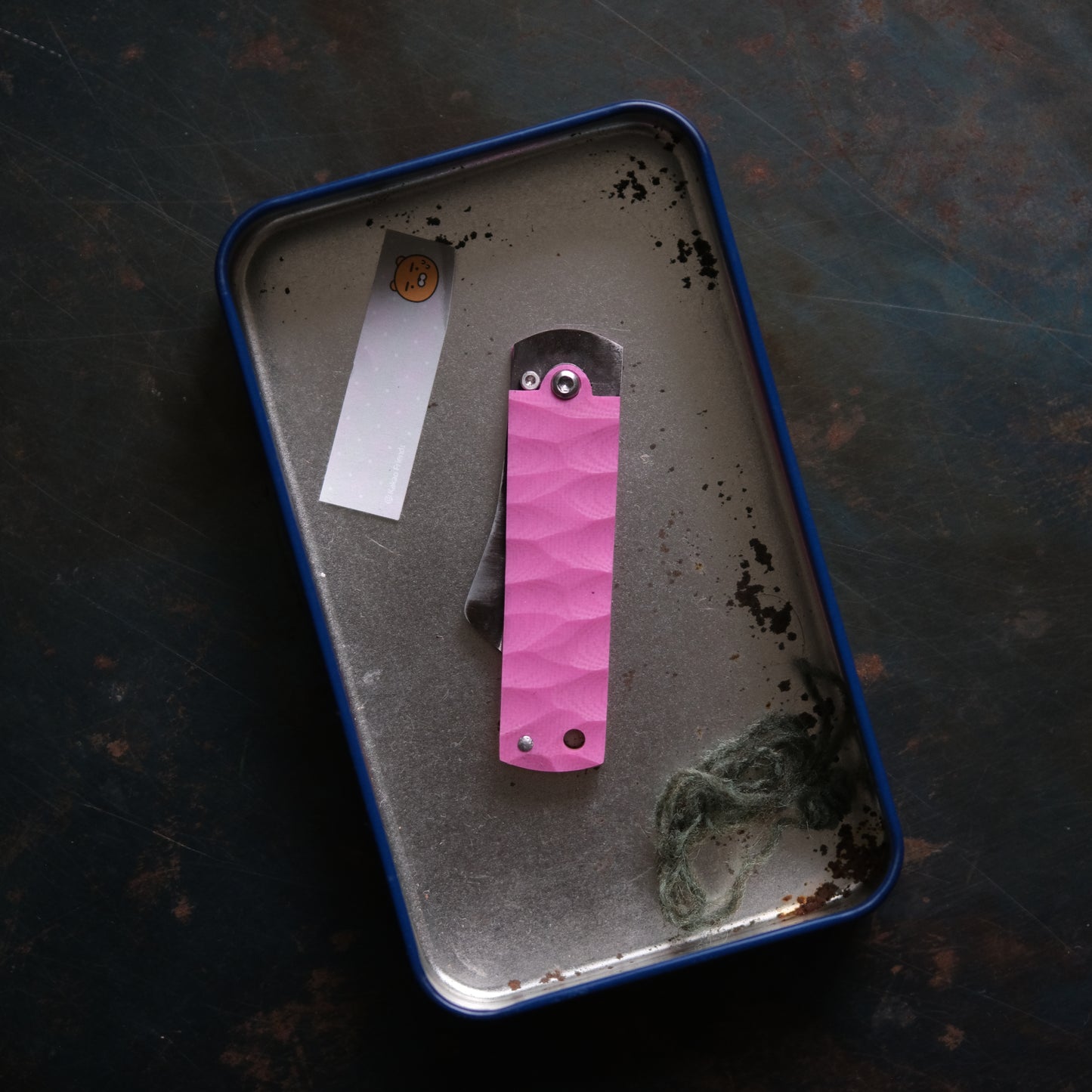 CHINGU • COUTEAU DE POCHE ROSE