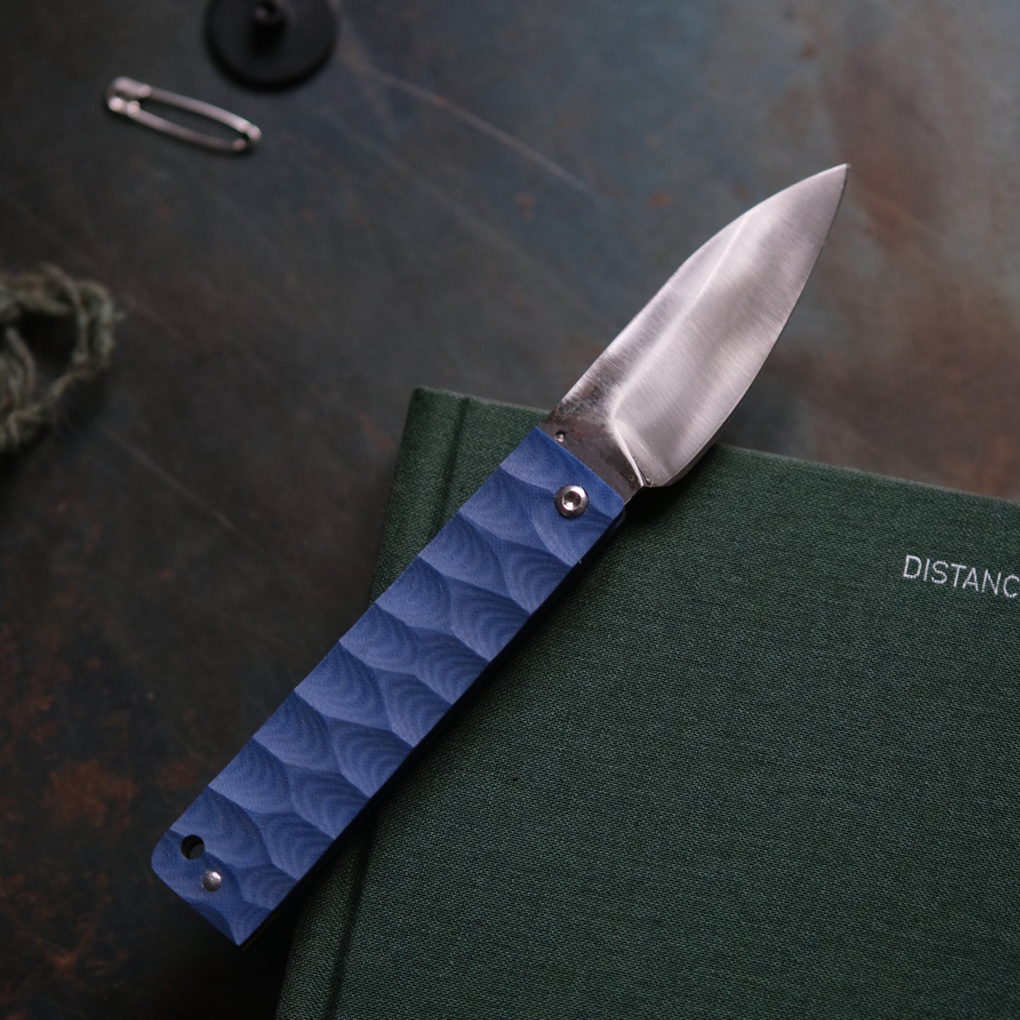 YOBO • COUTEAU PLIANT BLEU