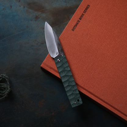 YOBO • COUTEAU PLIANT VERT SAPIN