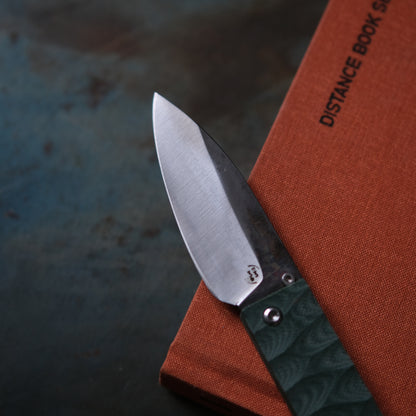 YOBO • COUTEAU PLIANT VERT SAPIN