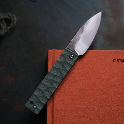 YOBO • COUTEAU PLIANT VERT SAPIN