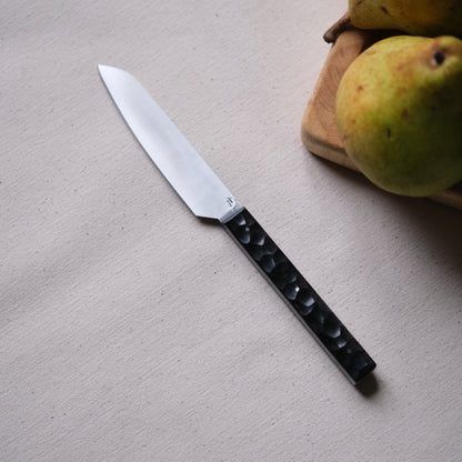 YOLISA MINI • COUTEAU D'OFFICE ÉBÈNE TEXTURÉ