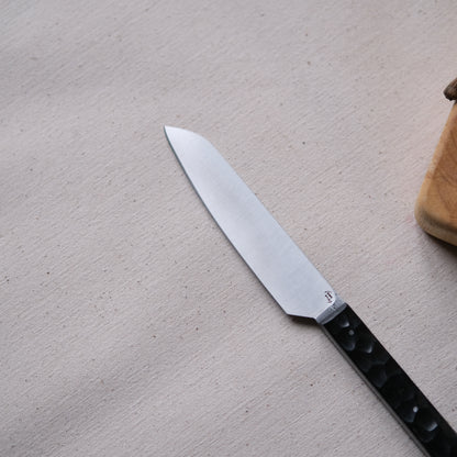 YOLISA MINI • COUTEAU D'OFFICE ÉBÈNE TEXTURÉ