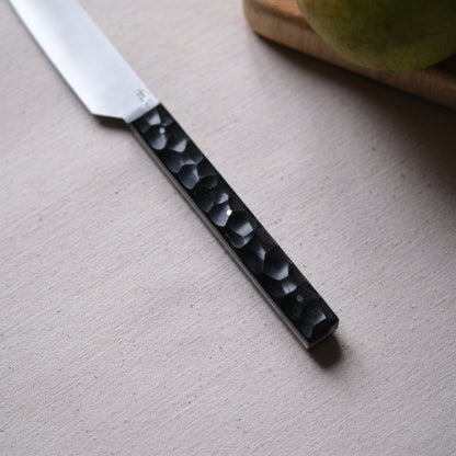 YOLISA MINI • COUTEAU D'OFFICE ÉBÈNE TEXTURÉ