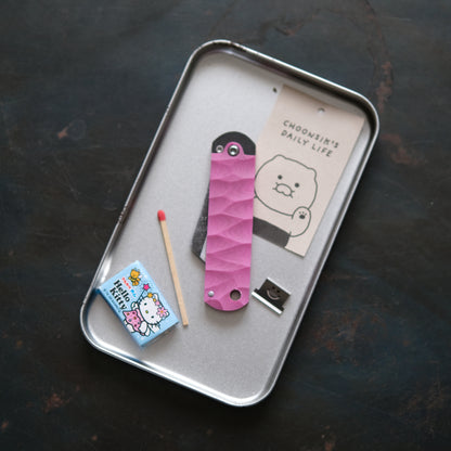 CHINGU • COUTEAU DE POCHE ROSE