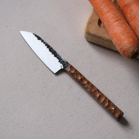 NALMADA MINI • COUTEAU D'OFFICE CHÊNE TEXTURÉ