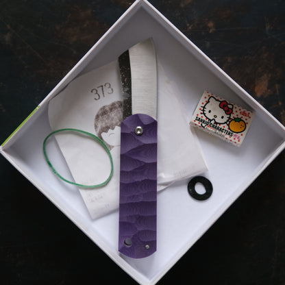 CHINGU • COUTEAU DE POCHE VIOLET