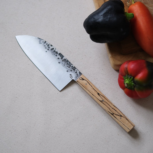 NALMADA • COUTEAU DE CUISINE HÊTRE ÉCHAUFFÉ