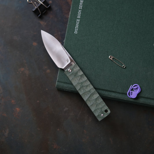 YOBO • COUTEAU PLIANT VERT SAPIN